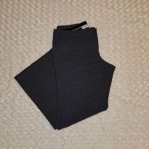 Dark Grey Wide Leg Trousers